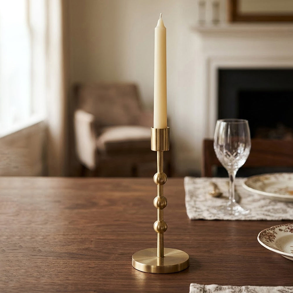 Metal Candle Holder - Gold