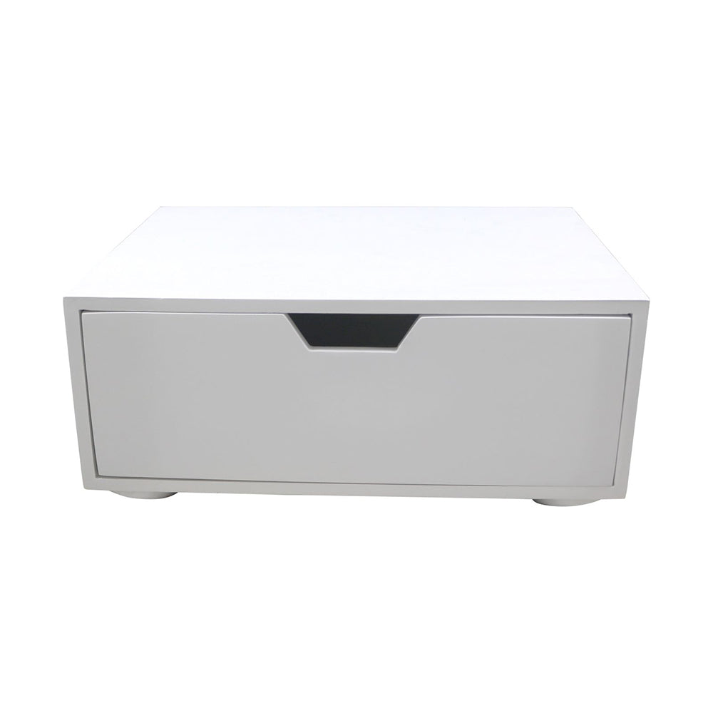 Alva Wooden Night Stand - White