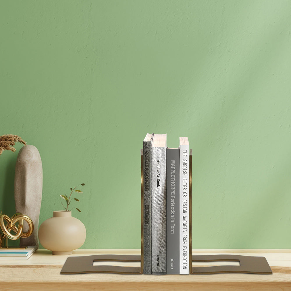 Iron Book End Set of 2