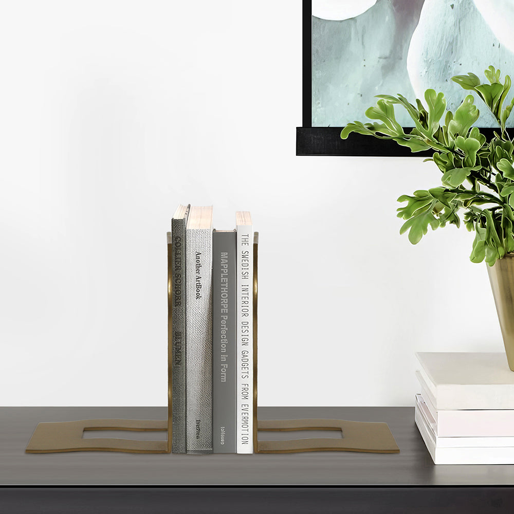 Iron Book End Set of 2