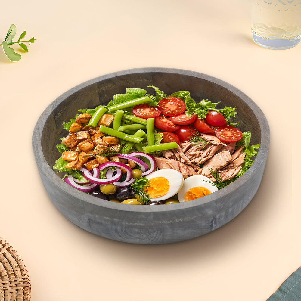 Wooden Serving Bowl For Home & Office Décor