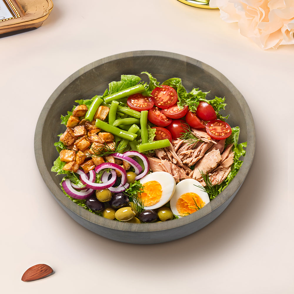 Wooden Serving Bowl For Home & Office Décor