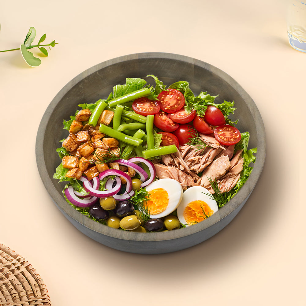 Wooden Serving Bowl For Home & Office Décor