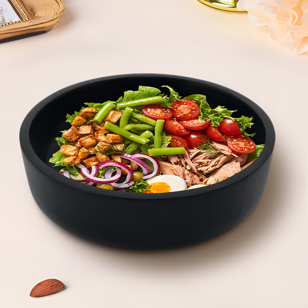 Wooden Serving Bowl For Home & Office Décor