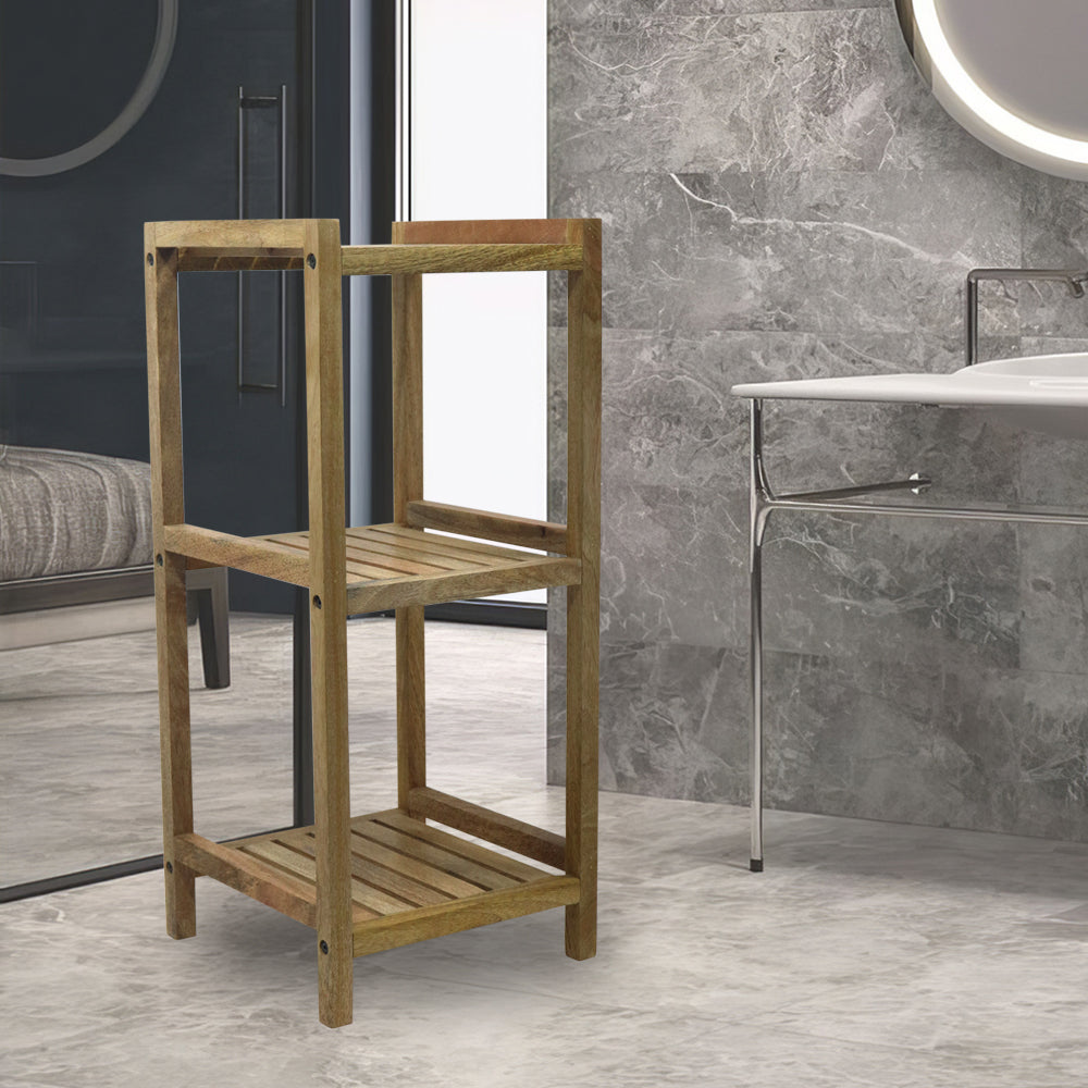 Wooden storage kitchen rack