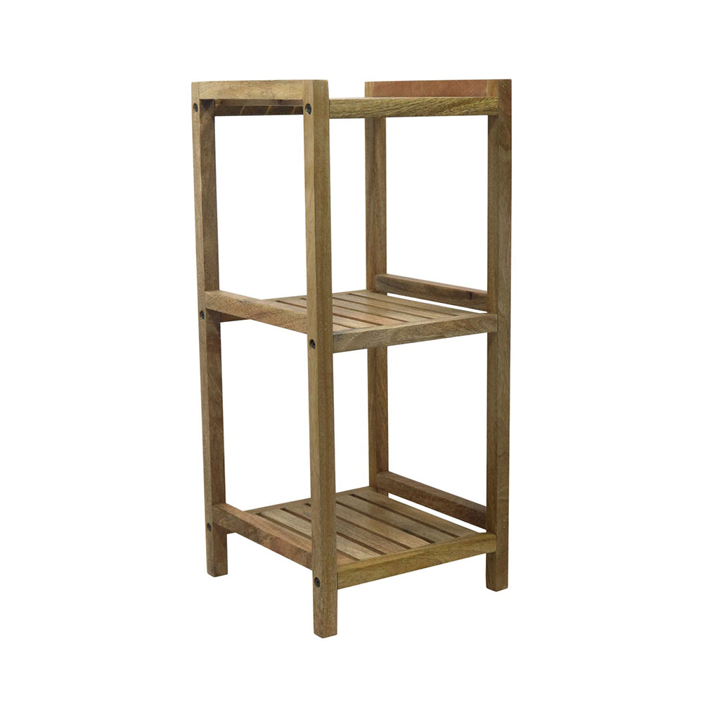 Wooden Storage Rack, Small - Natural