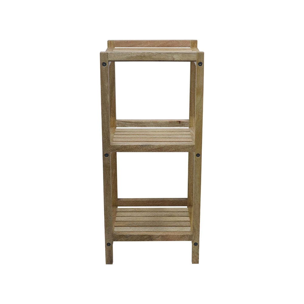 Wooden Storage Rack, Small - Natural