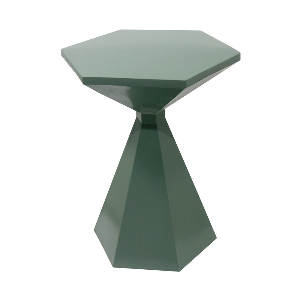Zorin Metal Side Table - Green
