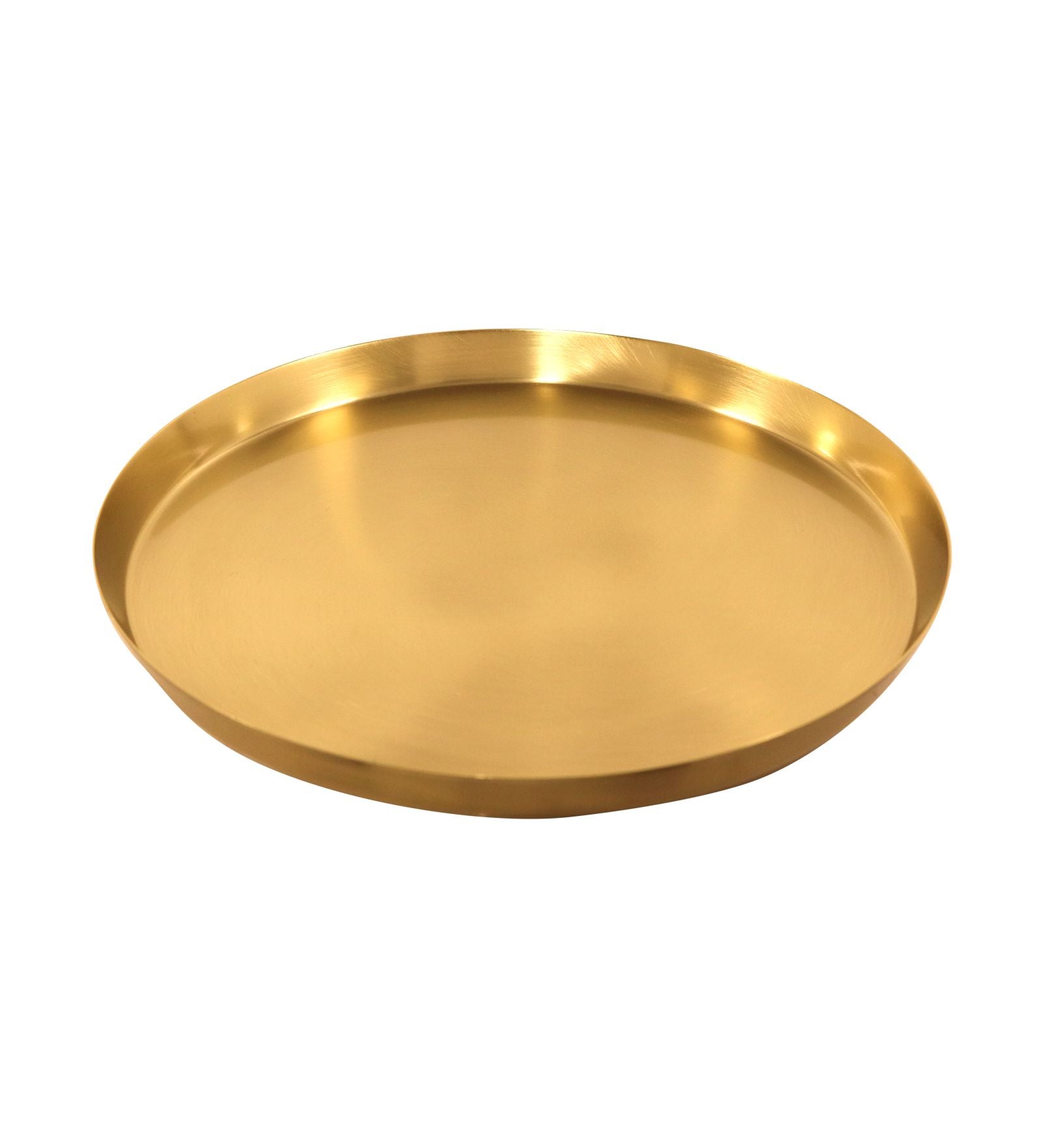 Tash Metal Planter, Large - Gold