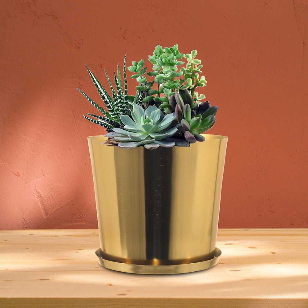 Metal Planters For Indoor / Outdoor Plants & Flowers