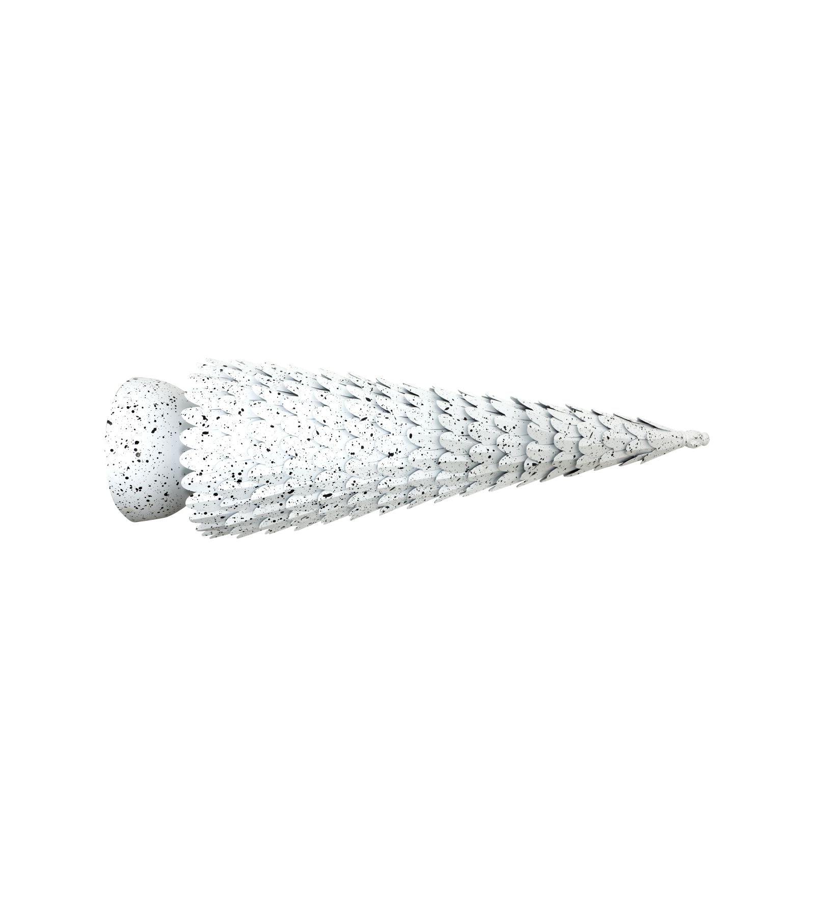 Metal Christmas Tree Decorative Accent - White