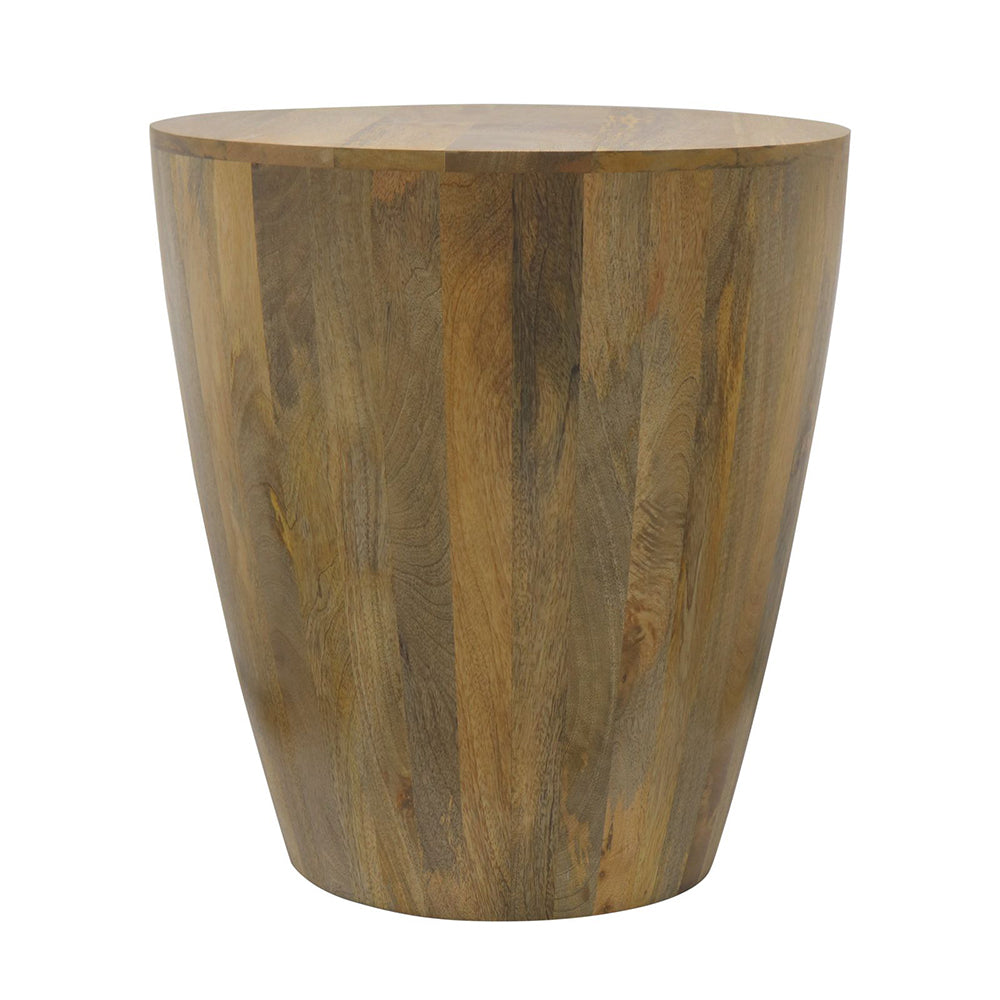 Zenn Solid Wood Side Table - Natural