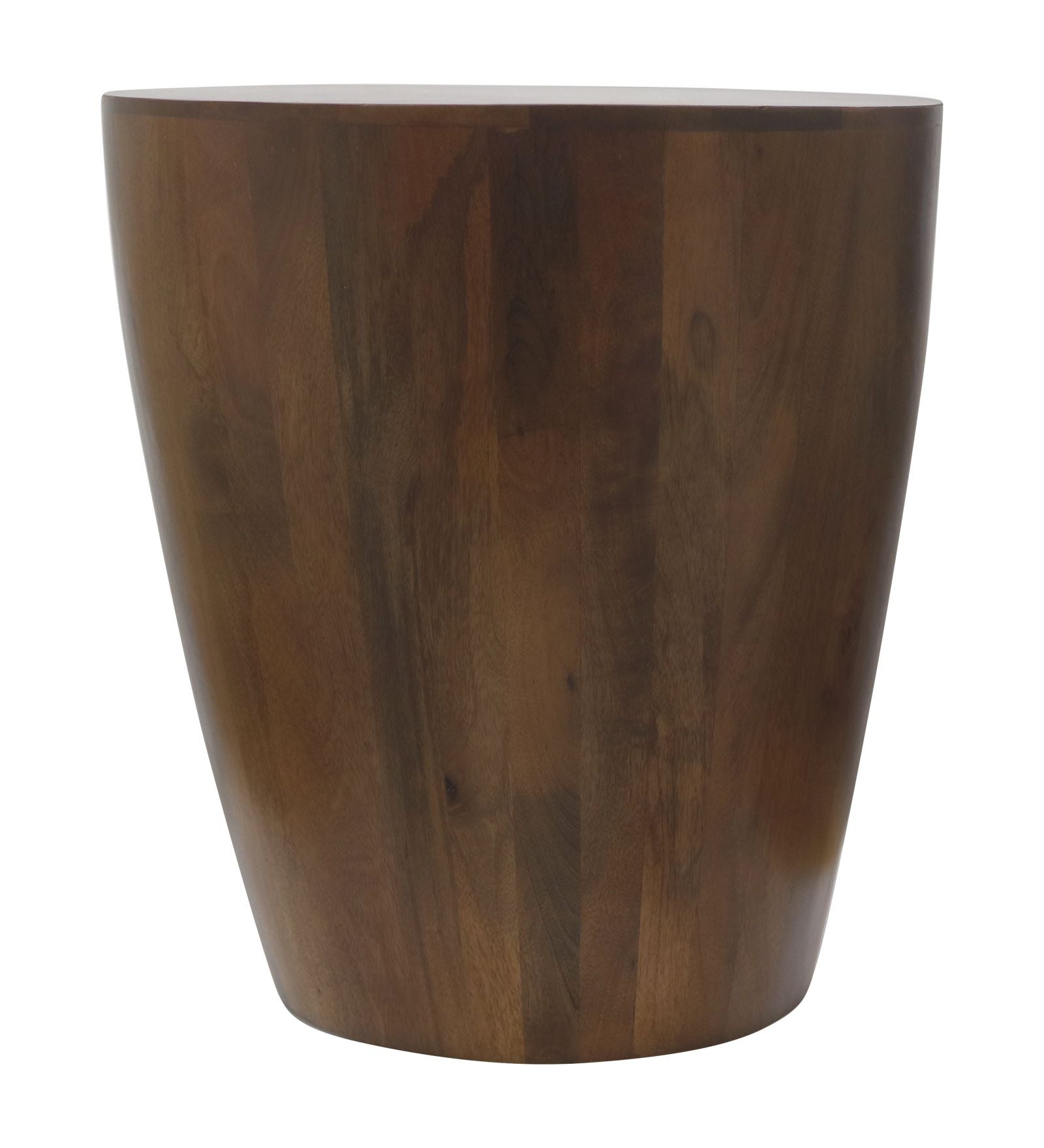 Zenn Solid Wood Side Table - Walnut