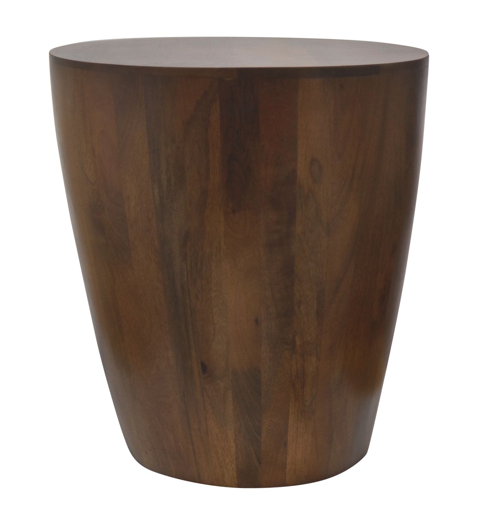 Zenn Solid Wood Side Table - Walnut