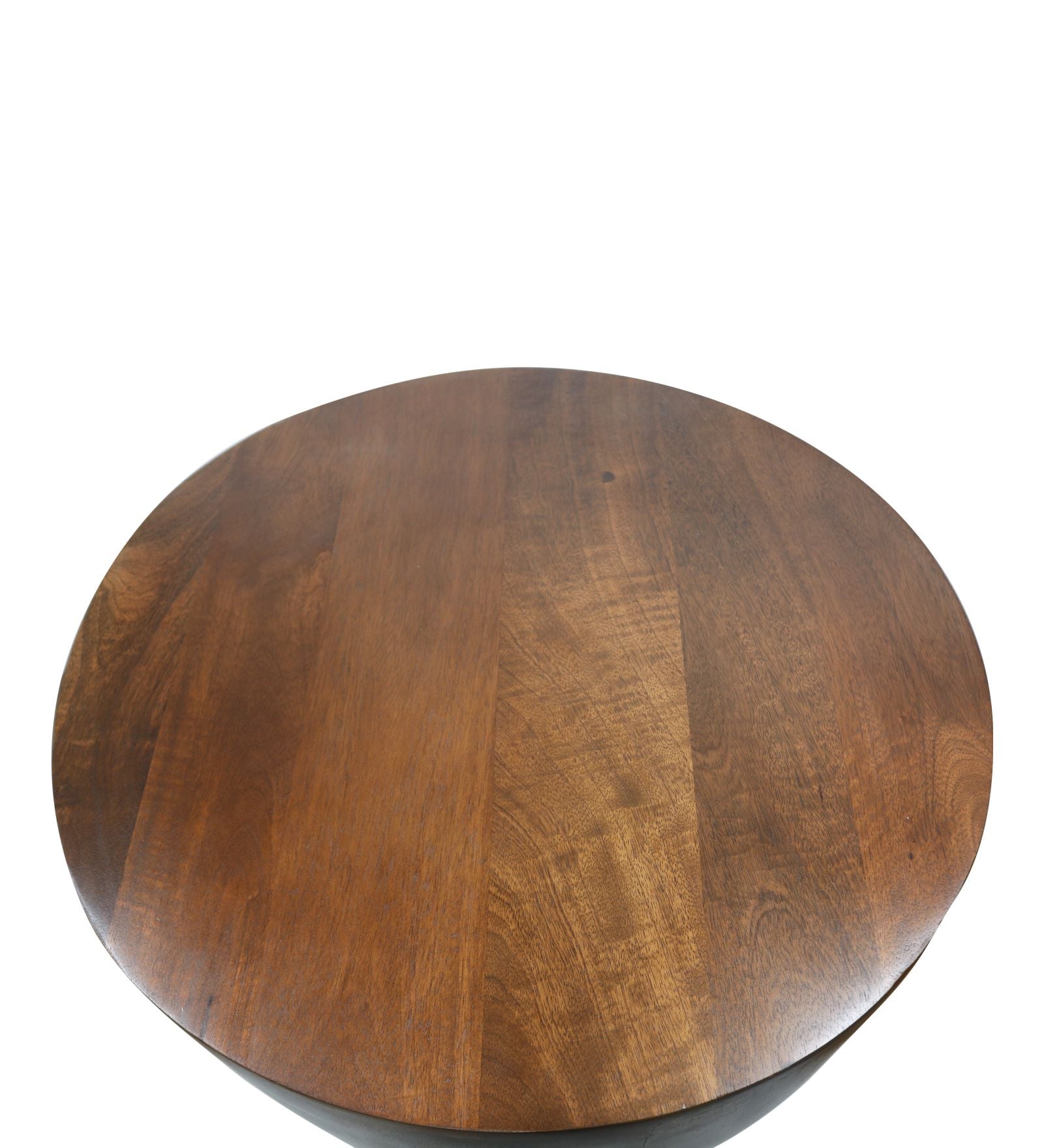 Zenn Solid Wood Side Table - Walnut