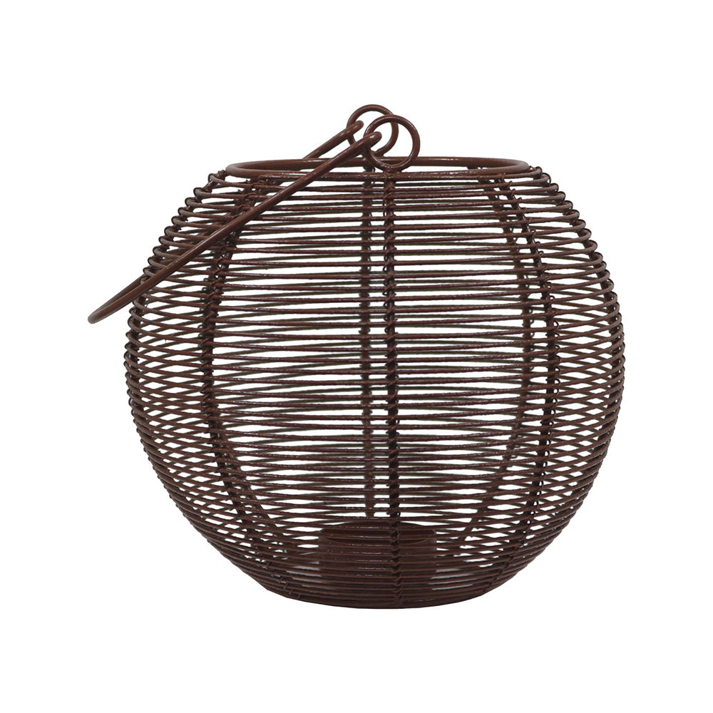Iron Round Wire Lantern For Home Décor