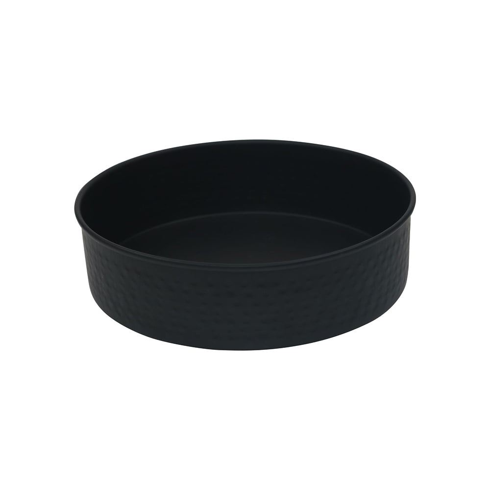 Husk Metal Serving Bowl - Black
