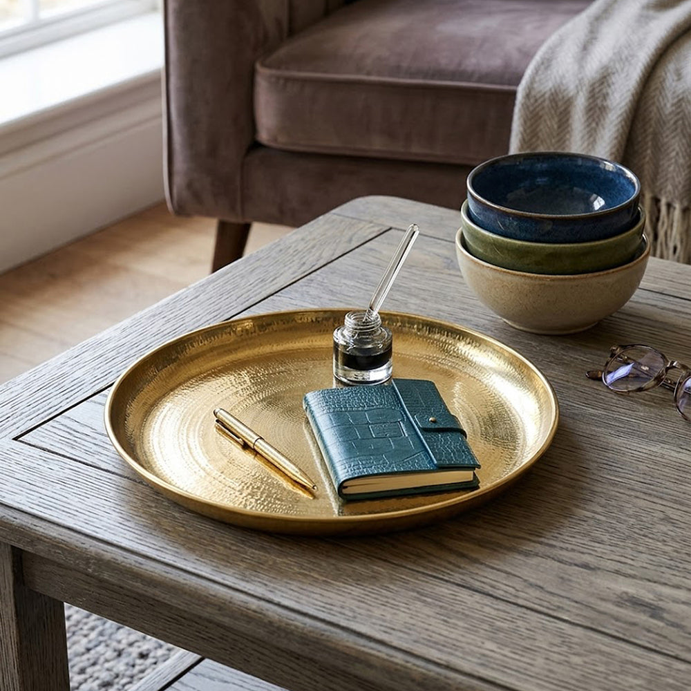 Metal Charger Plate - Gold