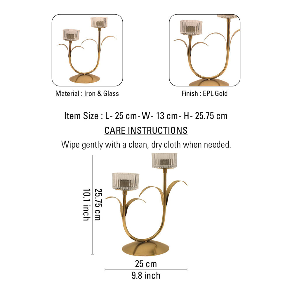 Iron Decorative Multi Candle Holder / Tealight Holder