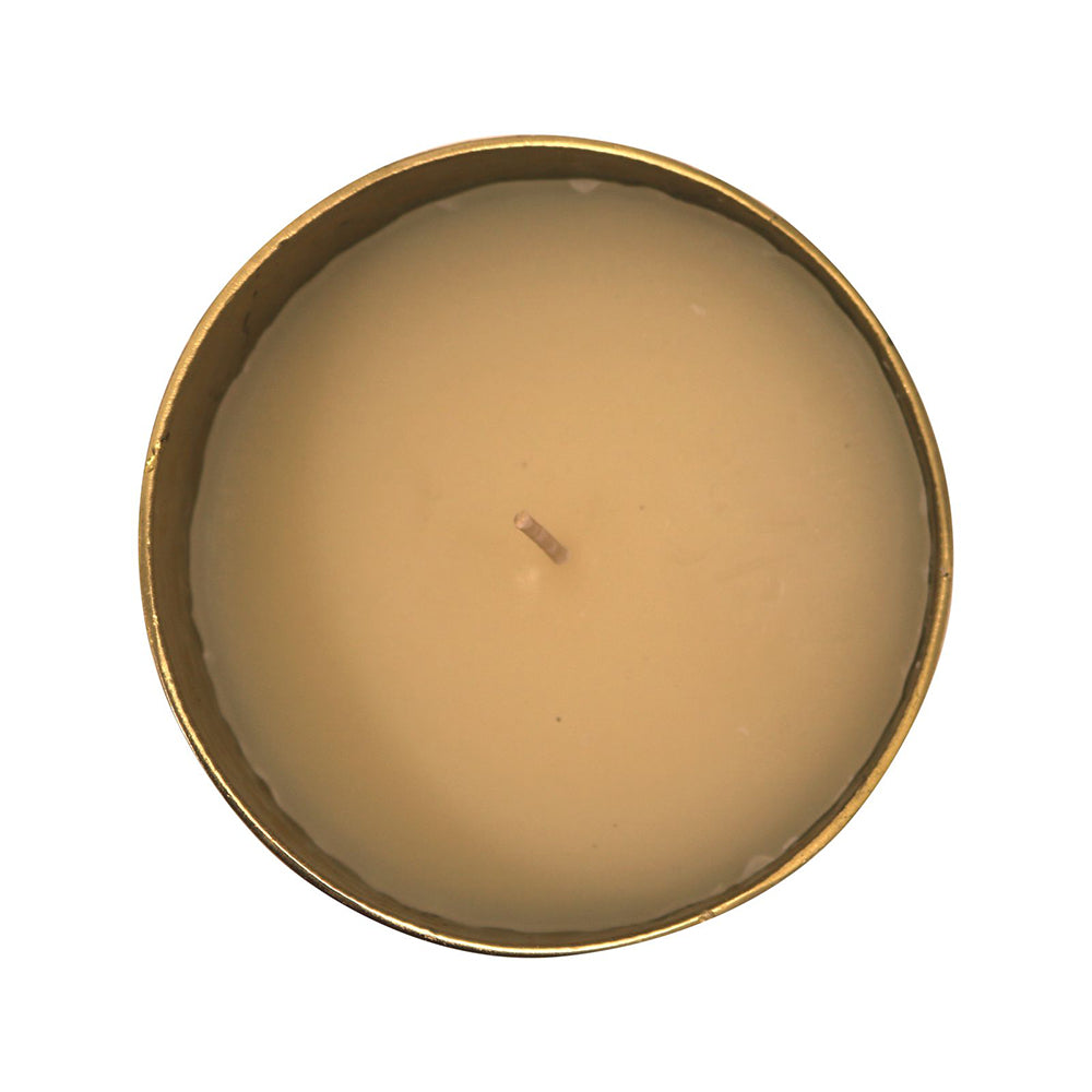 Iron Decorative Candle Holder With Wax