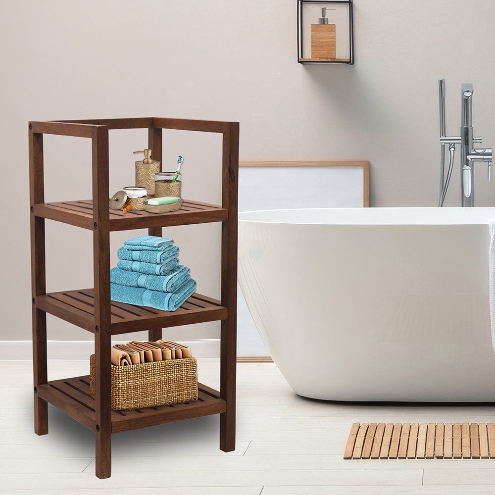 Wooden storage kitchen rack