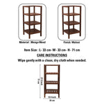 Wooden storage kitchen rack