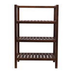 Wooden storage kitchen rack