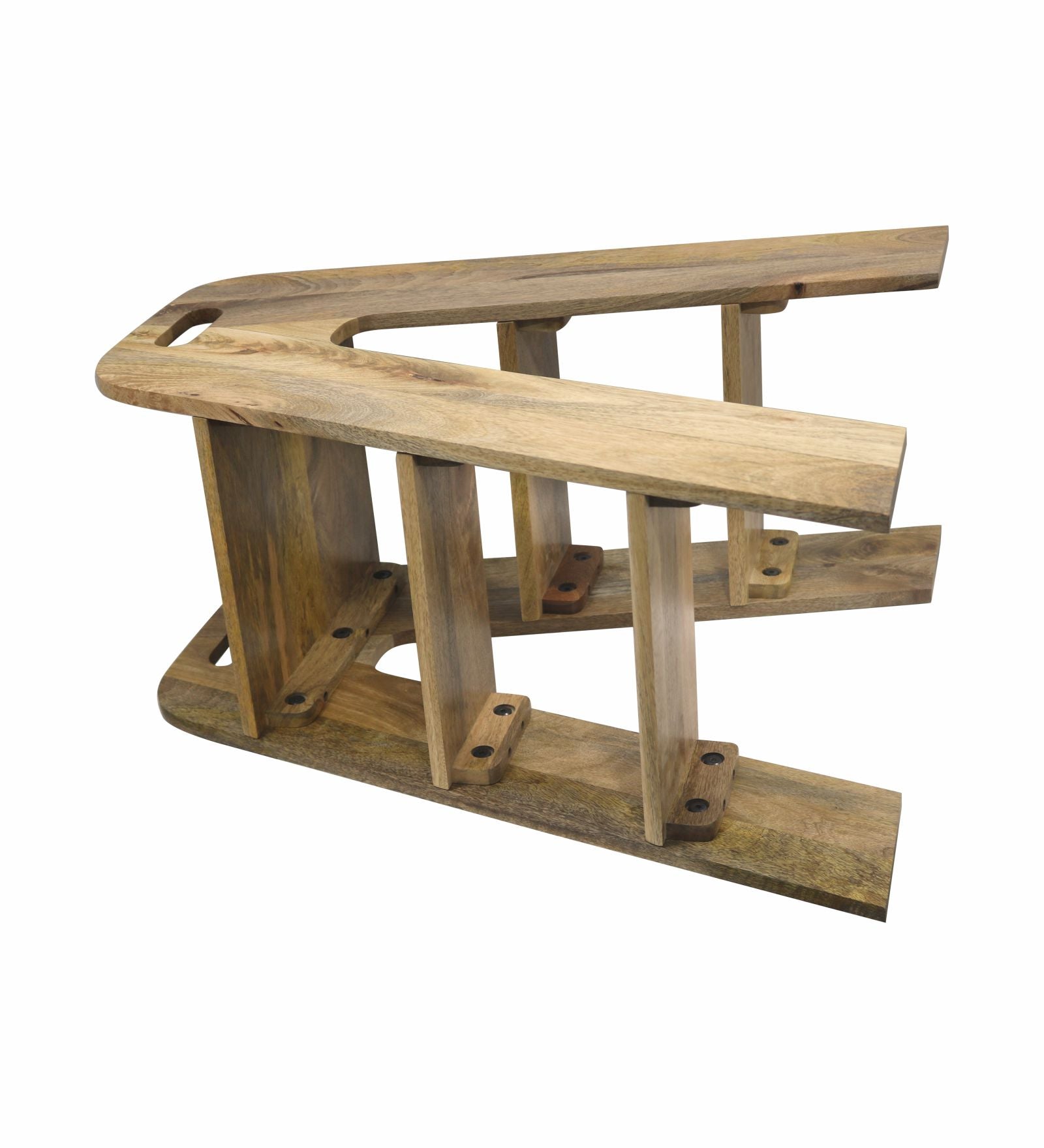 Lyro Wooden Step Ladder, Large - Natural