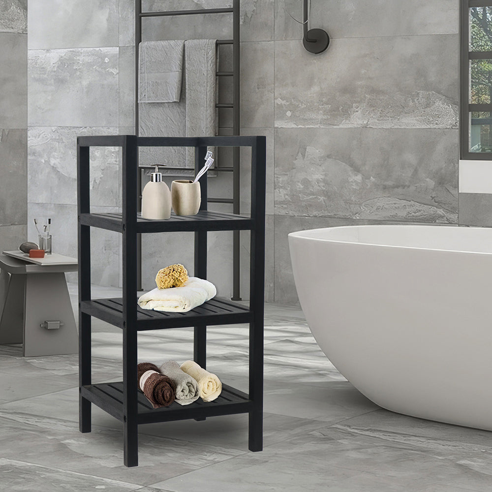 Wooden storage kitchen rack