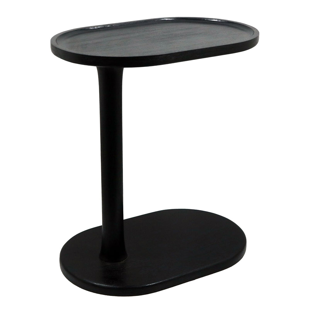 Moden Wooden Laptop Table - Black