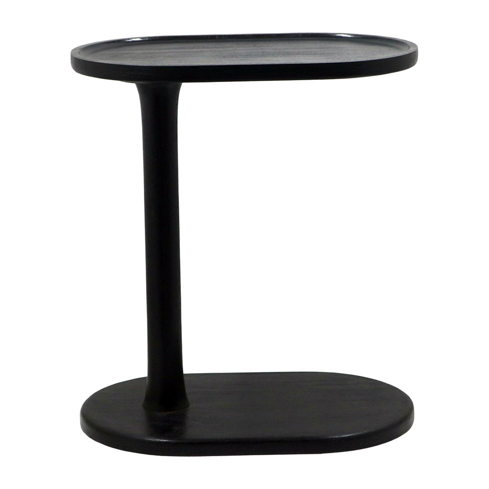 Moden Wooden Laptop Table - Black