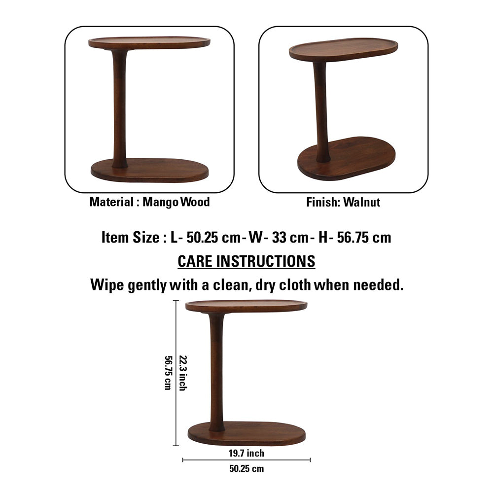 Wooden Mango Laptop Table / Side Table