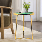 Metal Side Table For Living Room, Bedroom, Kitchen, Home, Balcony And Office