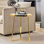 Metal Side Table For Living Room, Bedroom, Kitchen, Home, Balcony And Office