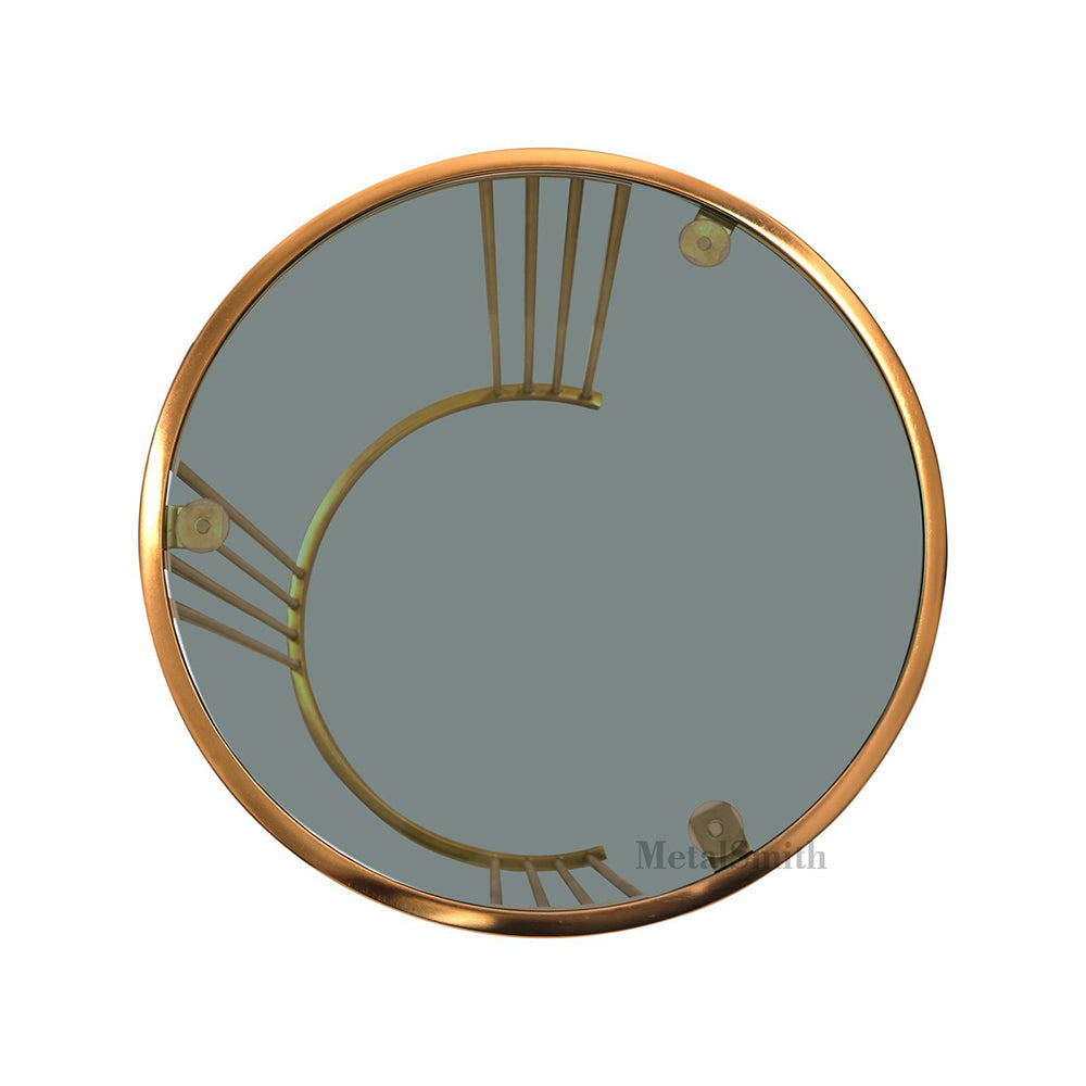 Metalsmith Nesting Table For Home, Office, Indoor & Outdoor I Decorative Steel Nesting Table (Finish Color - Gold, Pre-assembled)