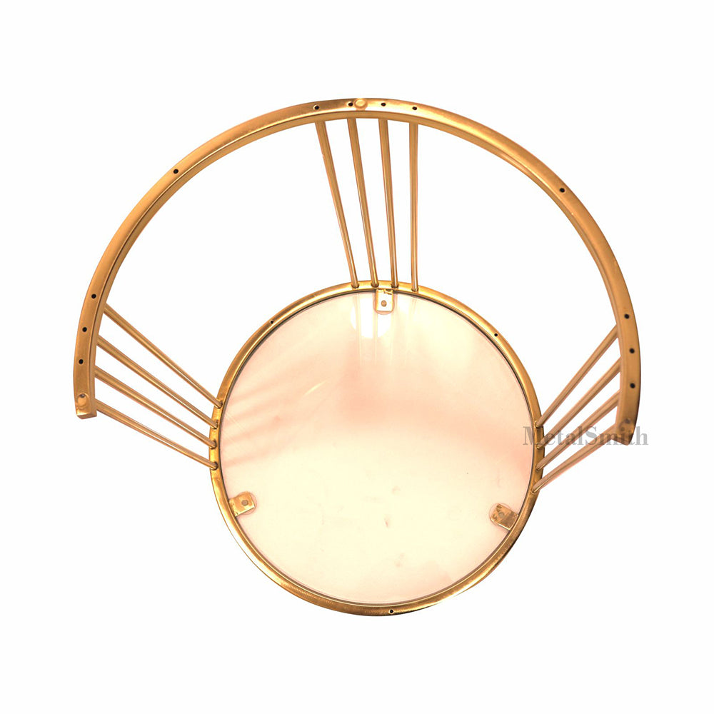 Metalsmith Nesting Table For Home, Office, Indoor & Outdoor I Decorative Steel Nesting Table (Finish Color - Gold, Pre-assembled)