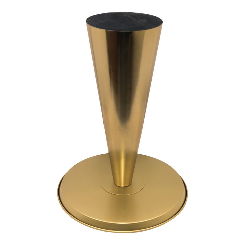 Steel Designer Metal Cone Side Table For Indoor, Outdoor, Home And Office