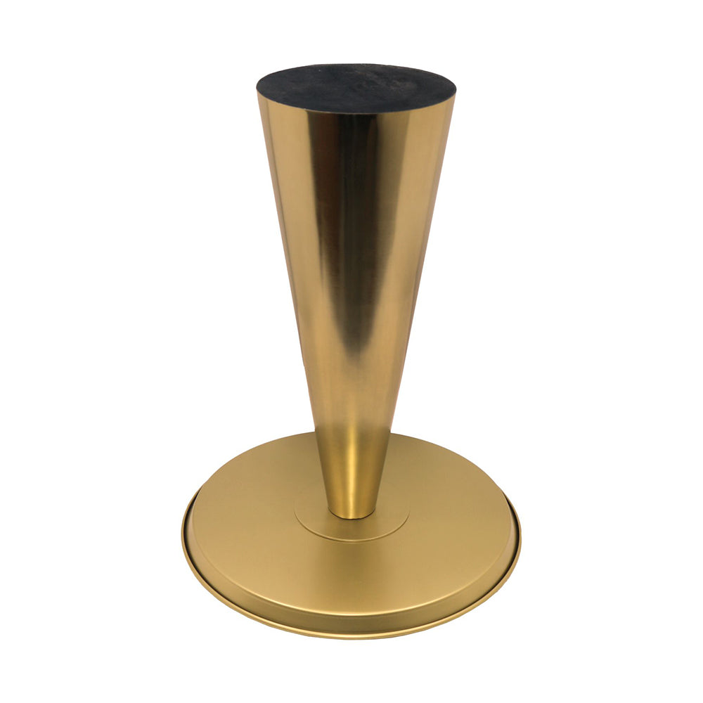 Zylen Steel Side Table - Gold
