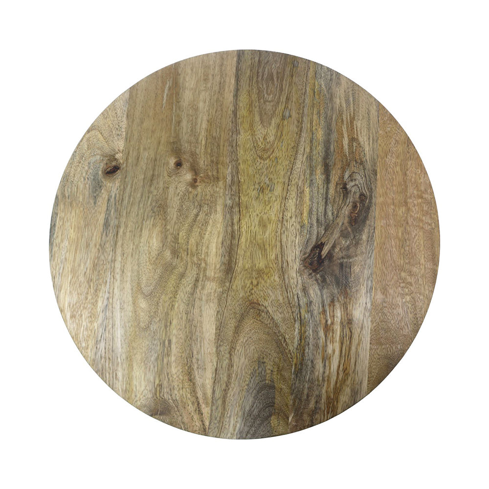 Wooden & Metal Side Table For Living Room, Bedroom, Kitchen, Home, Balcony And Office