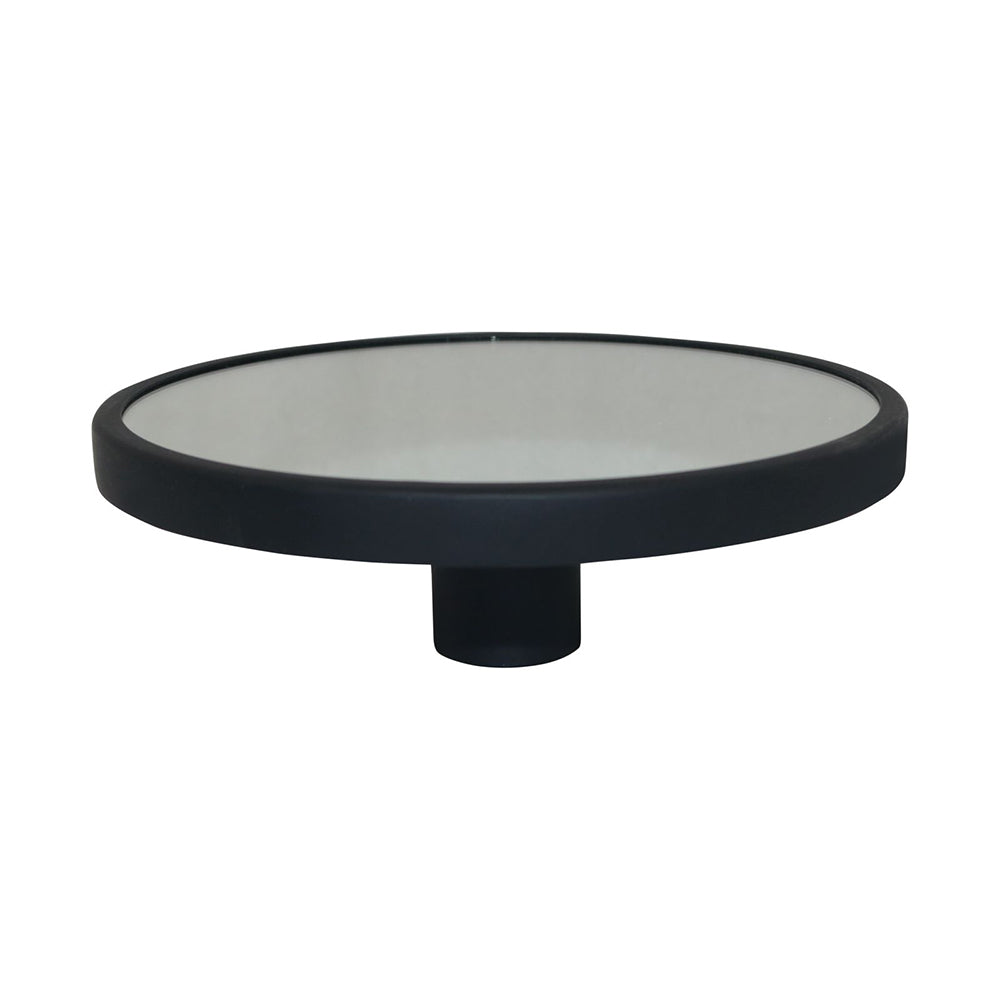 Wall Mirror With Metal Frame, Medium - Black
