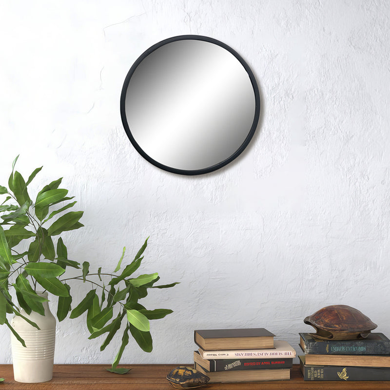 Black Decorative Hook Mirror