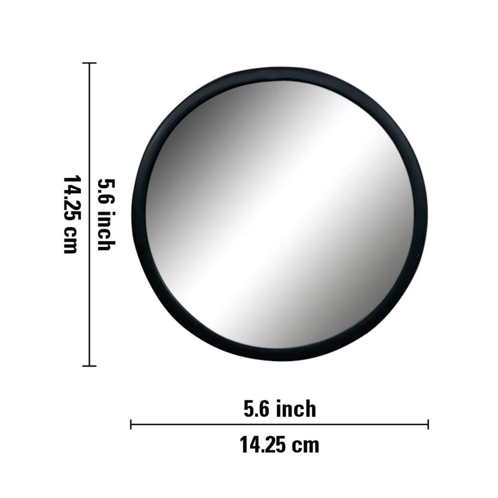 Black Decorative Hook Mirror