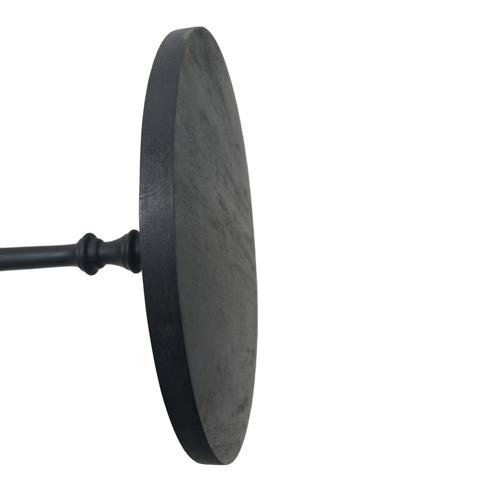 Wooden & Metal Side Table For Living Room, Bedroom, Kitchen, Home, Balcony And Office