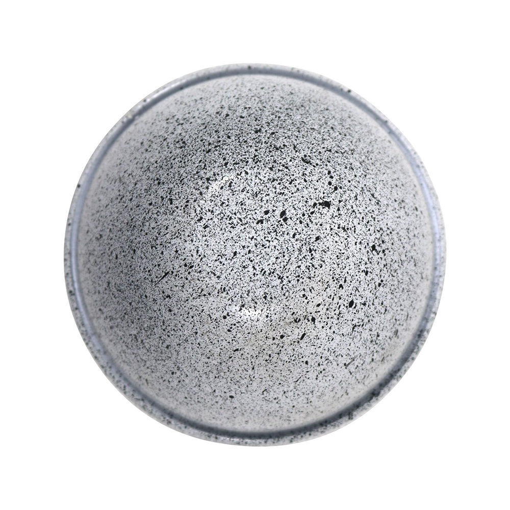 Elix Metal Serving Bowl - White