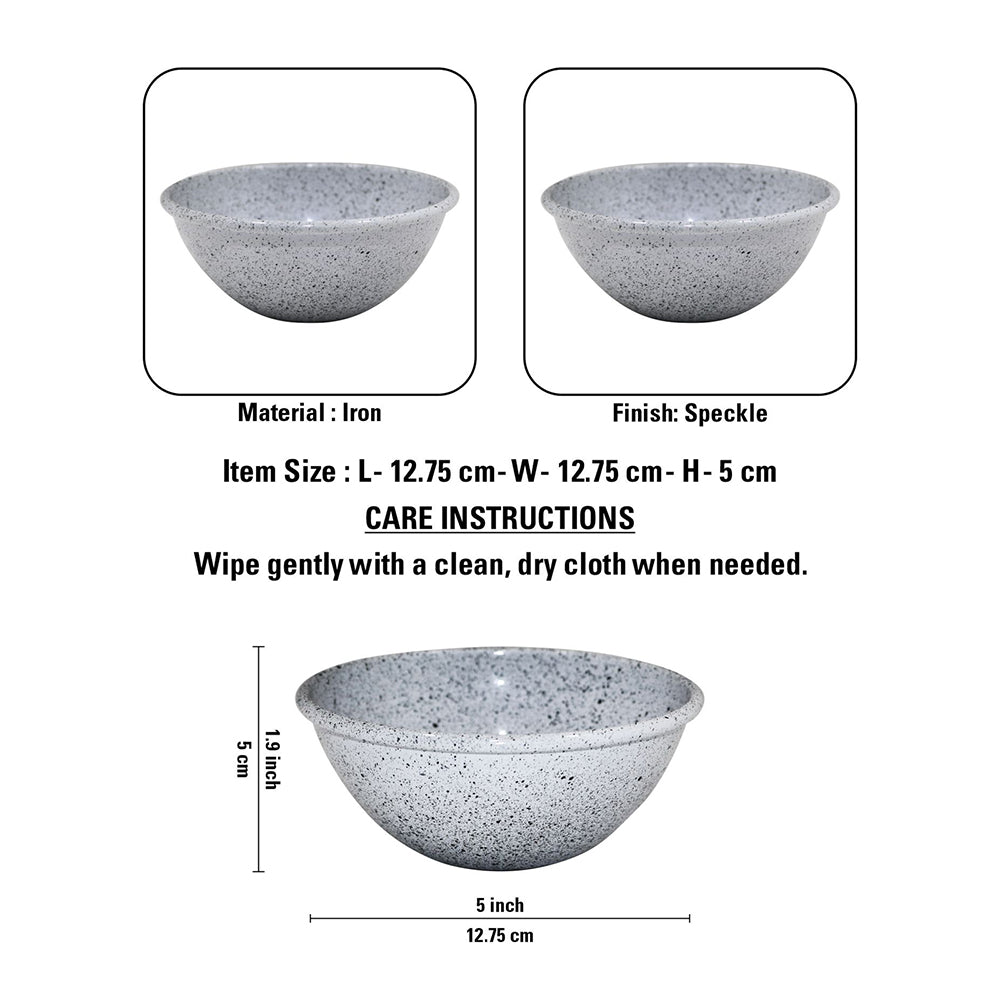 Metal Serving And Decor Bowl For Home, Kitchen And Office