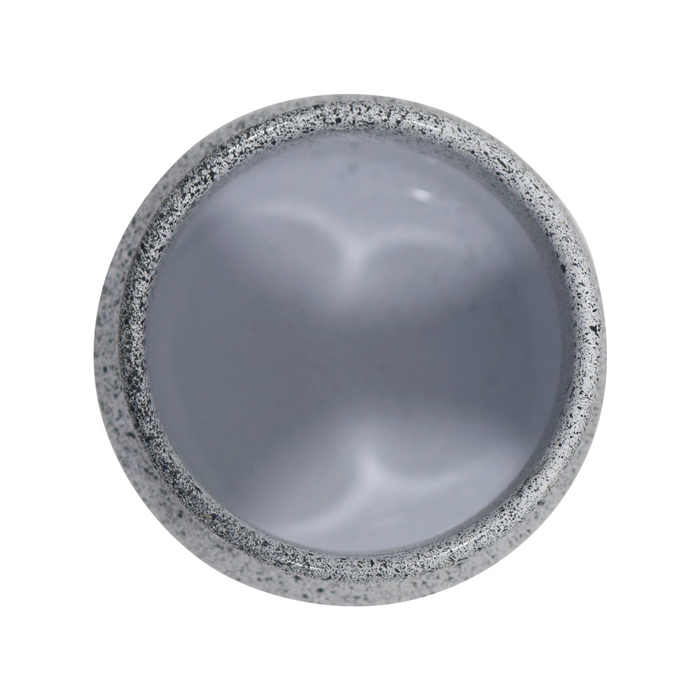 Metal Vase, Large - White