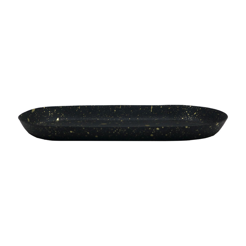 Luma Metal Serving Tray - Black