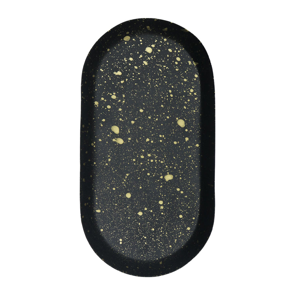 Luma Metal Serving Tray - Black