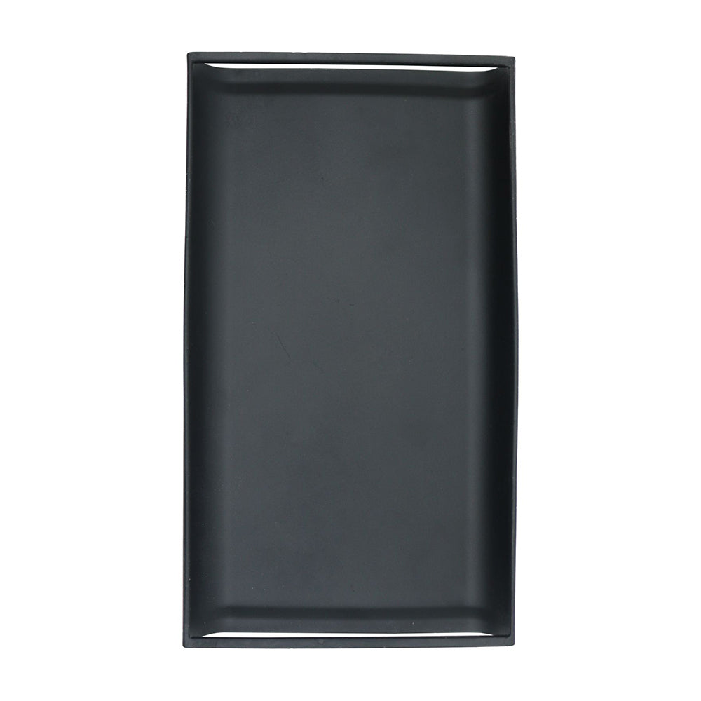 Cylix Metal Serving Tray - Black