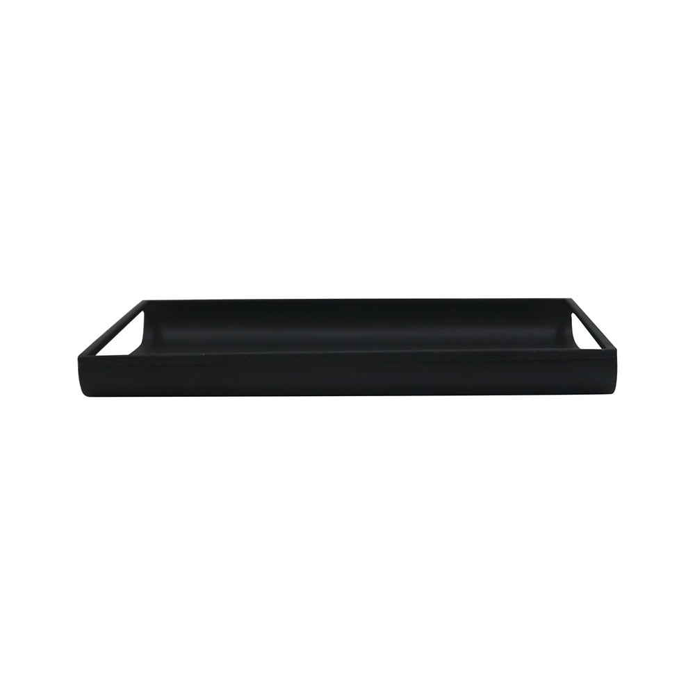 Cylix Metal Serving Tray - Black